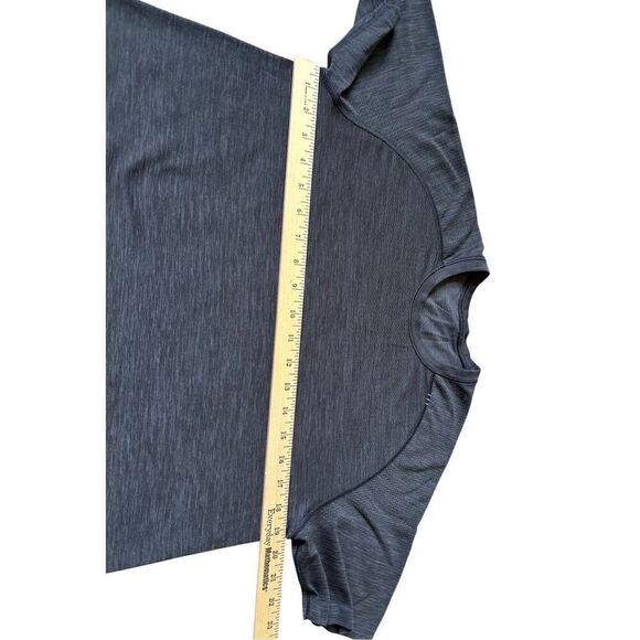 Lululemon Men’s Metal Vent Tech Athletic T-shirt Tee size M Graphite Dark Gray - Picture 6 of 8